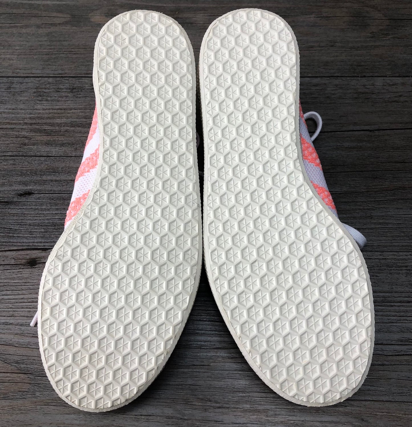 Orange  Adidas Running Shoes, 5.5Y