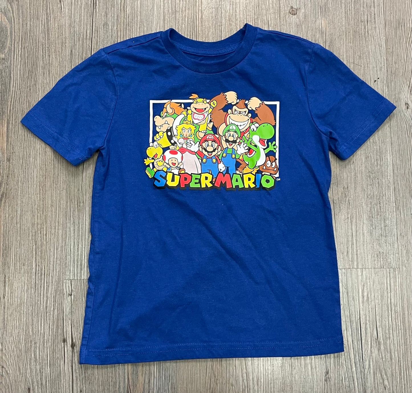 Blue  Super Mario Tee, 6Y
