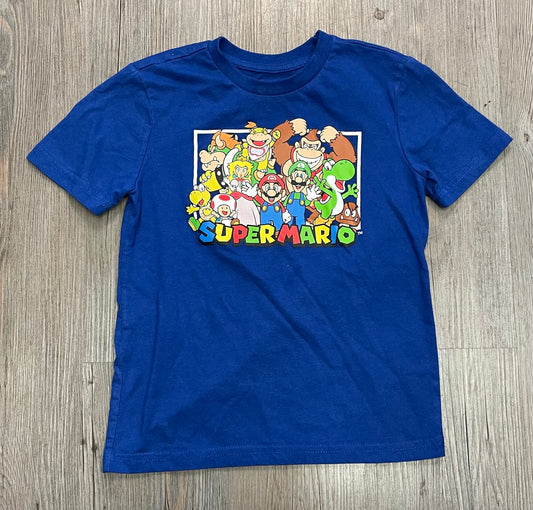 Blue  Super Mario Tee, 6Y