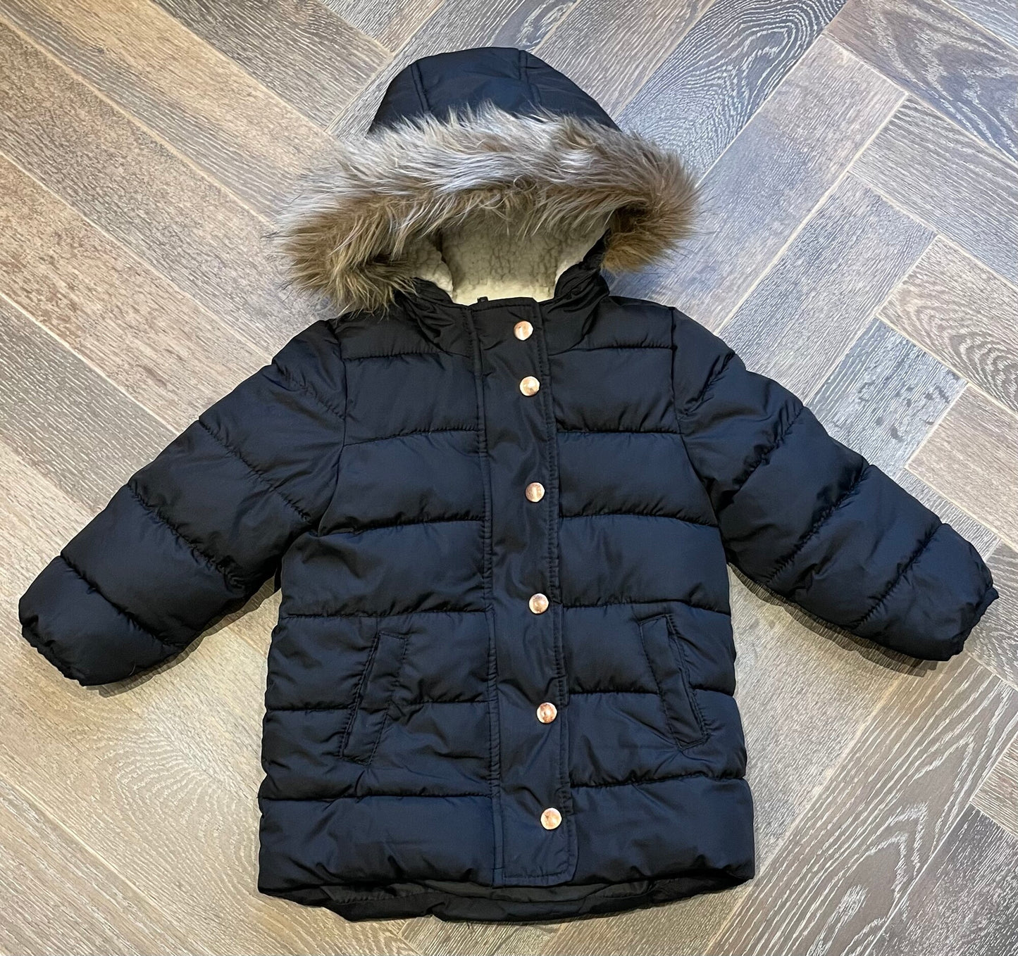 Black  Old Navy Winter Jacket, 3Y