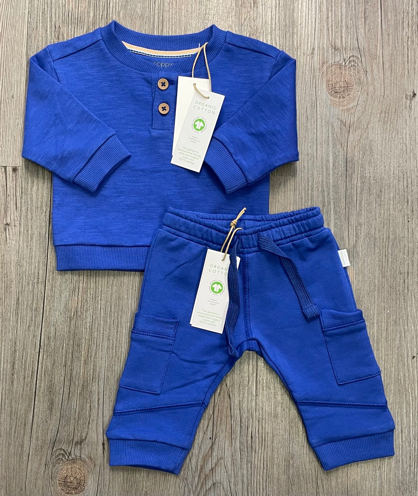 Blue  Noppies Clothing Set, 1-2M