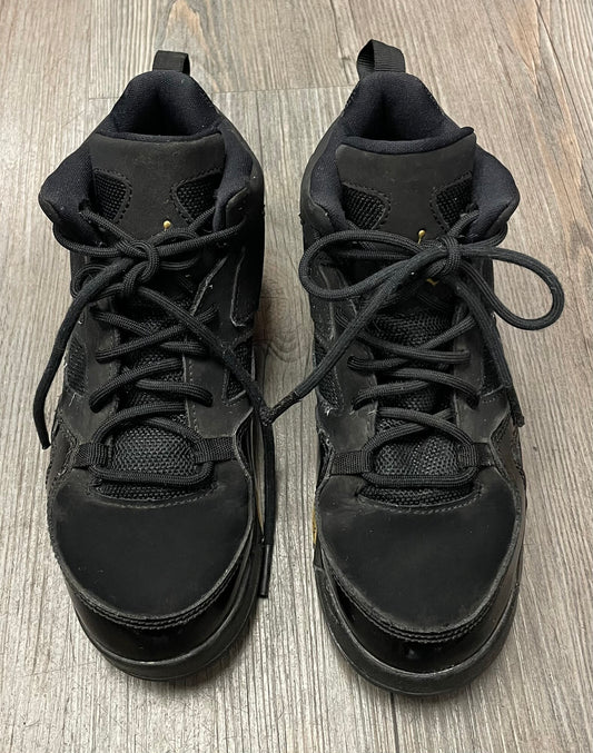 Black  Nike Jordan Shoes, 2Y