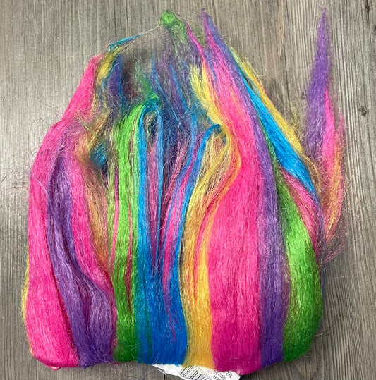 Rainbow  Troll Wig, One Size