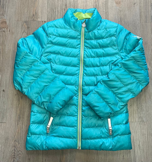 Teal  Spyder Puffer Jacket, 10-12Y