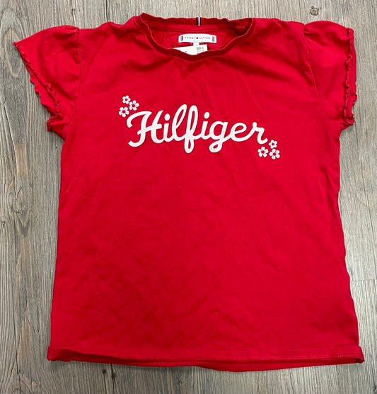 Red  Tommy Hilfiger Tee, 12Y