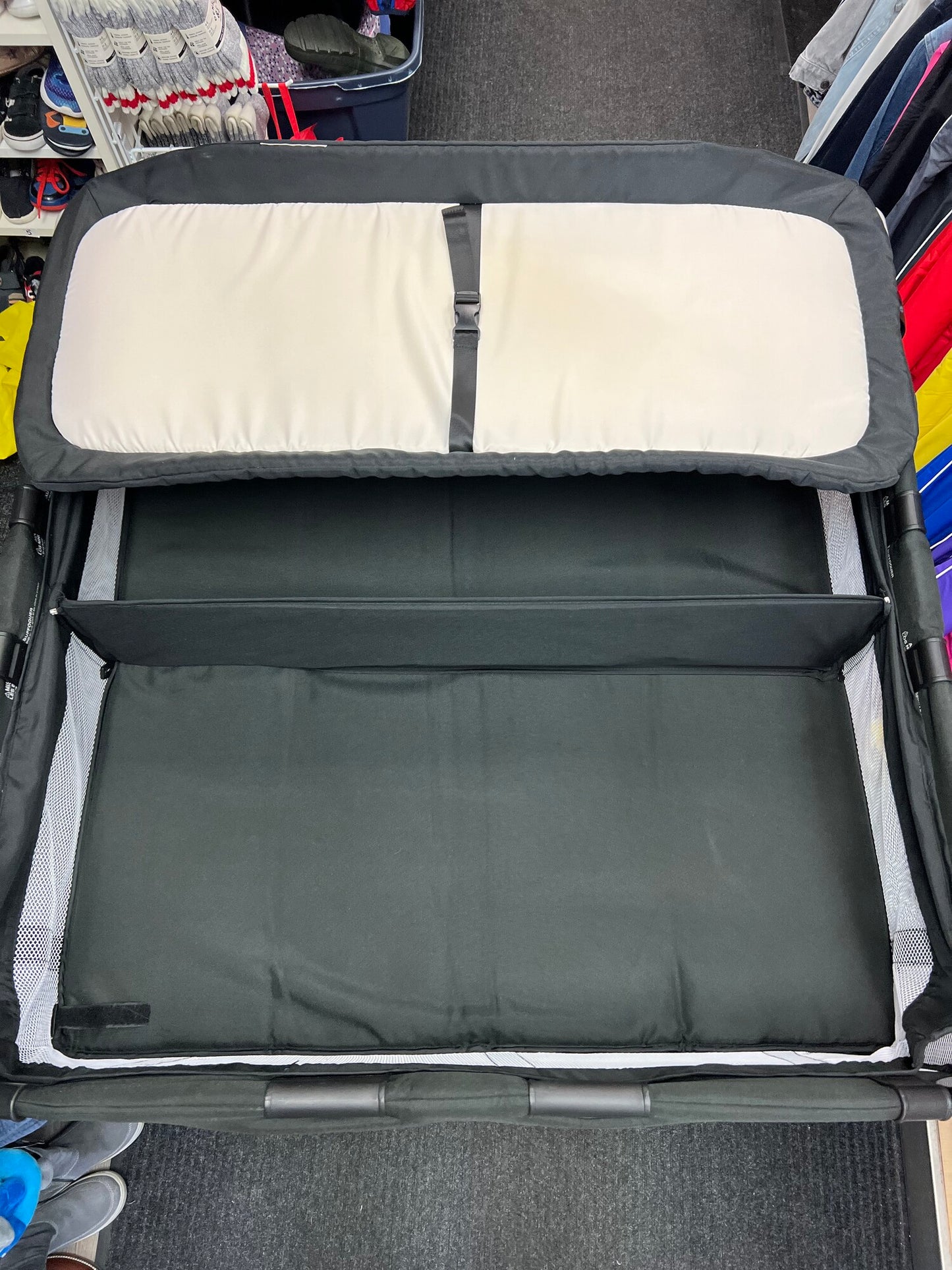 Black  Joovy Room2 With Nursery, Double