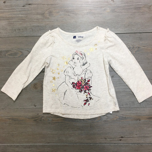 Multi  Gap Snow White Shirt, 3Y