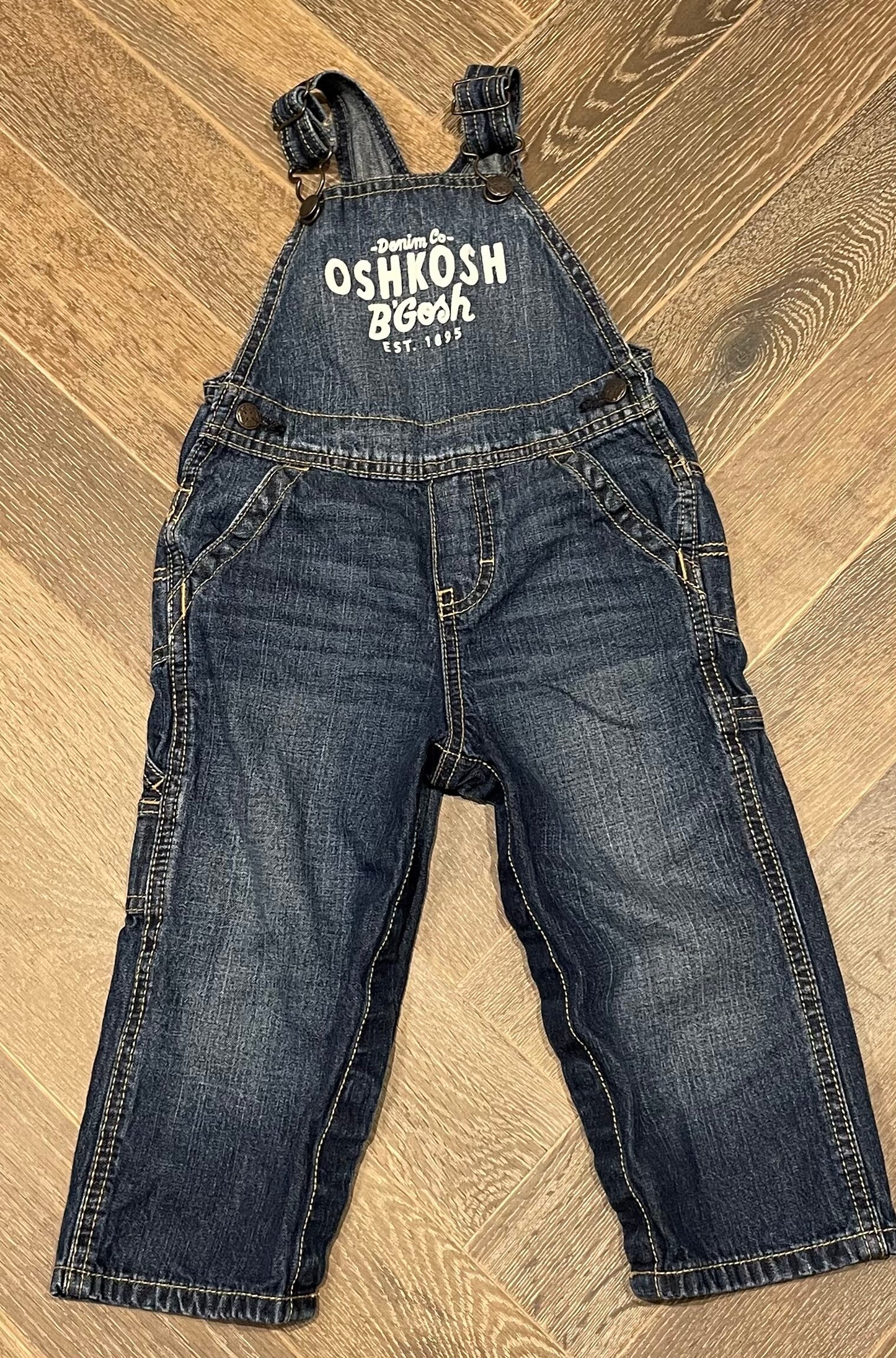 Blue  Oshkosh Overall, 24M