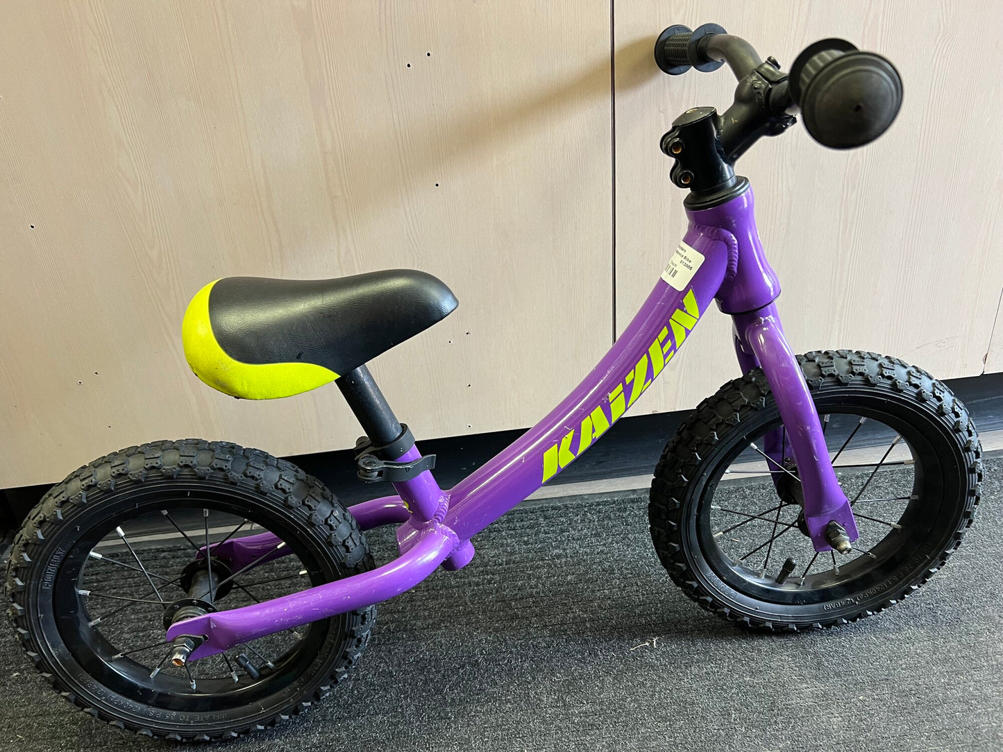 Purple  Kaizen Balance Bike, 12 Inch