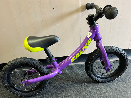 Purple  Kaizen Balance Bike, 12 Inch