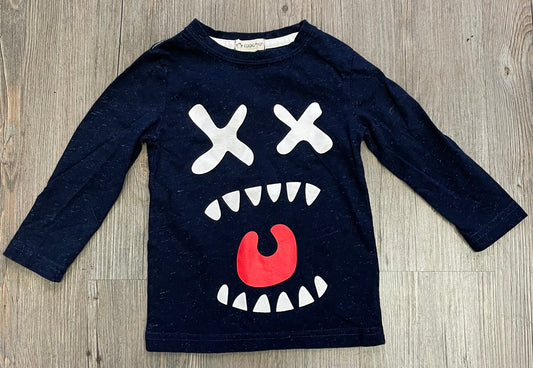 Navy  Appaman Shirt LS, 2Y