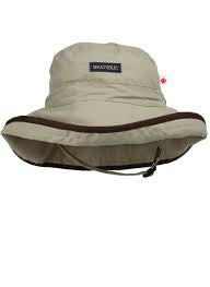 Tan  SPF 50+ Adjustable SunHat, 0-2Y