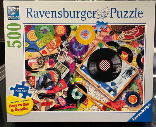 Multi  Ravensburger Puzzle, 500pcs