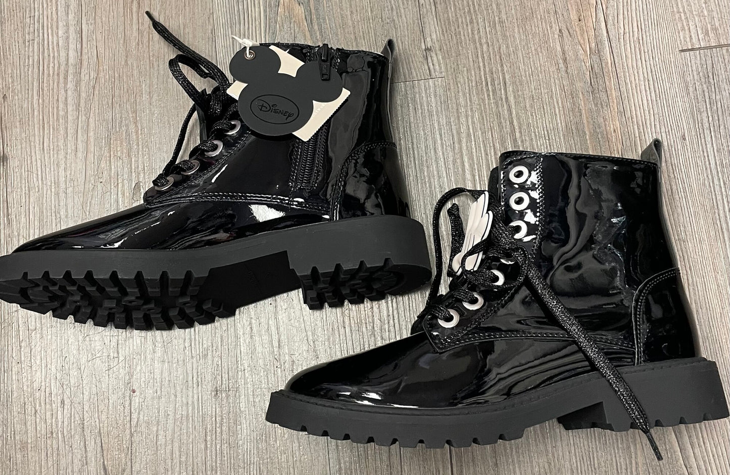 Black  Zara Hightop Boots Minnie, 3Y