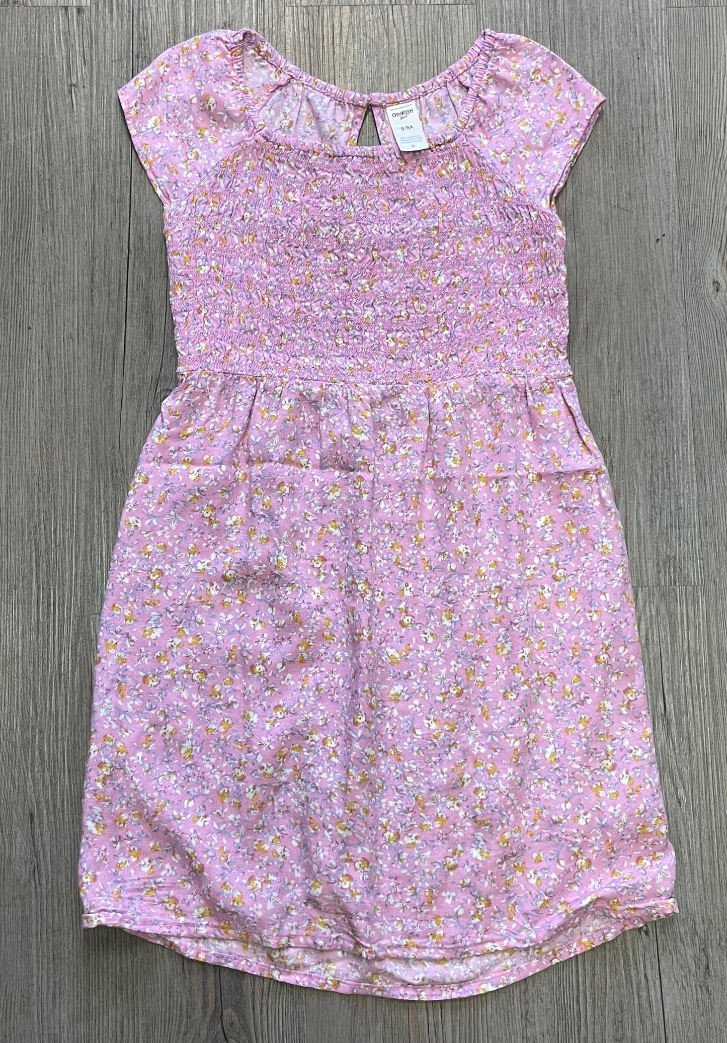 Floral  Oshkosh Dress, 8Y
