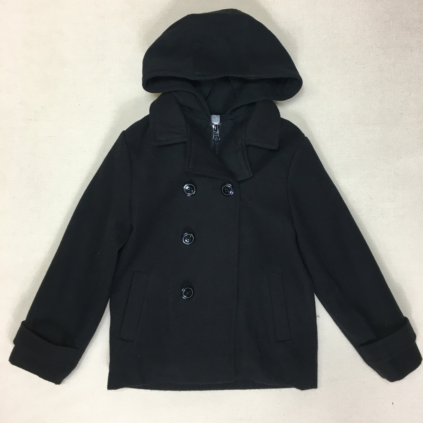 Black  Joe Fresh Fall Coat, 5Y