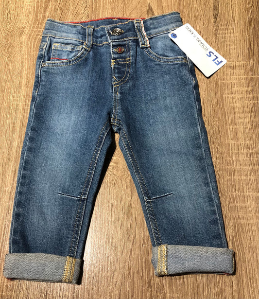 Blue  FLS Skinny Jeans, 18M