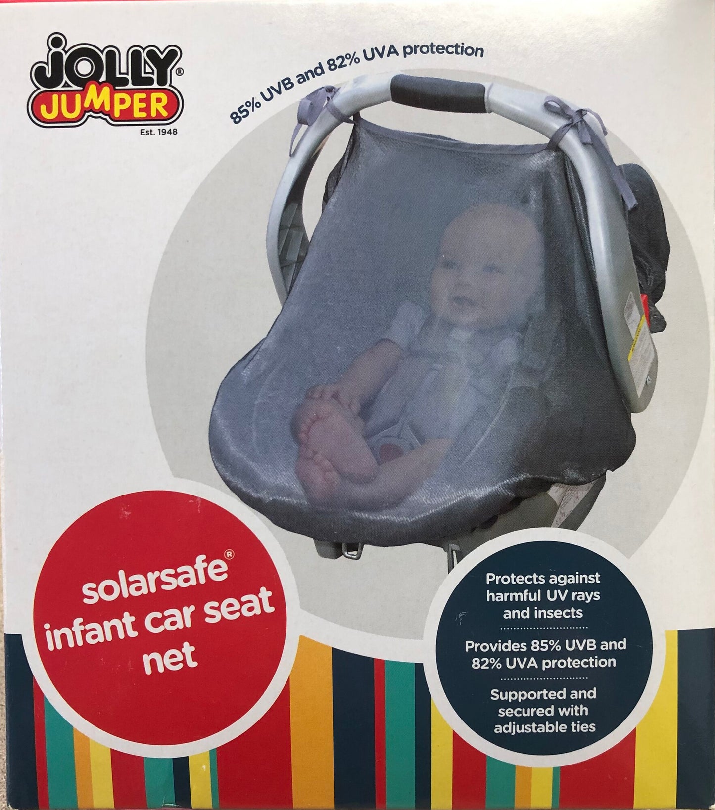 Grey  Solarsafe Infant Car Seat, None