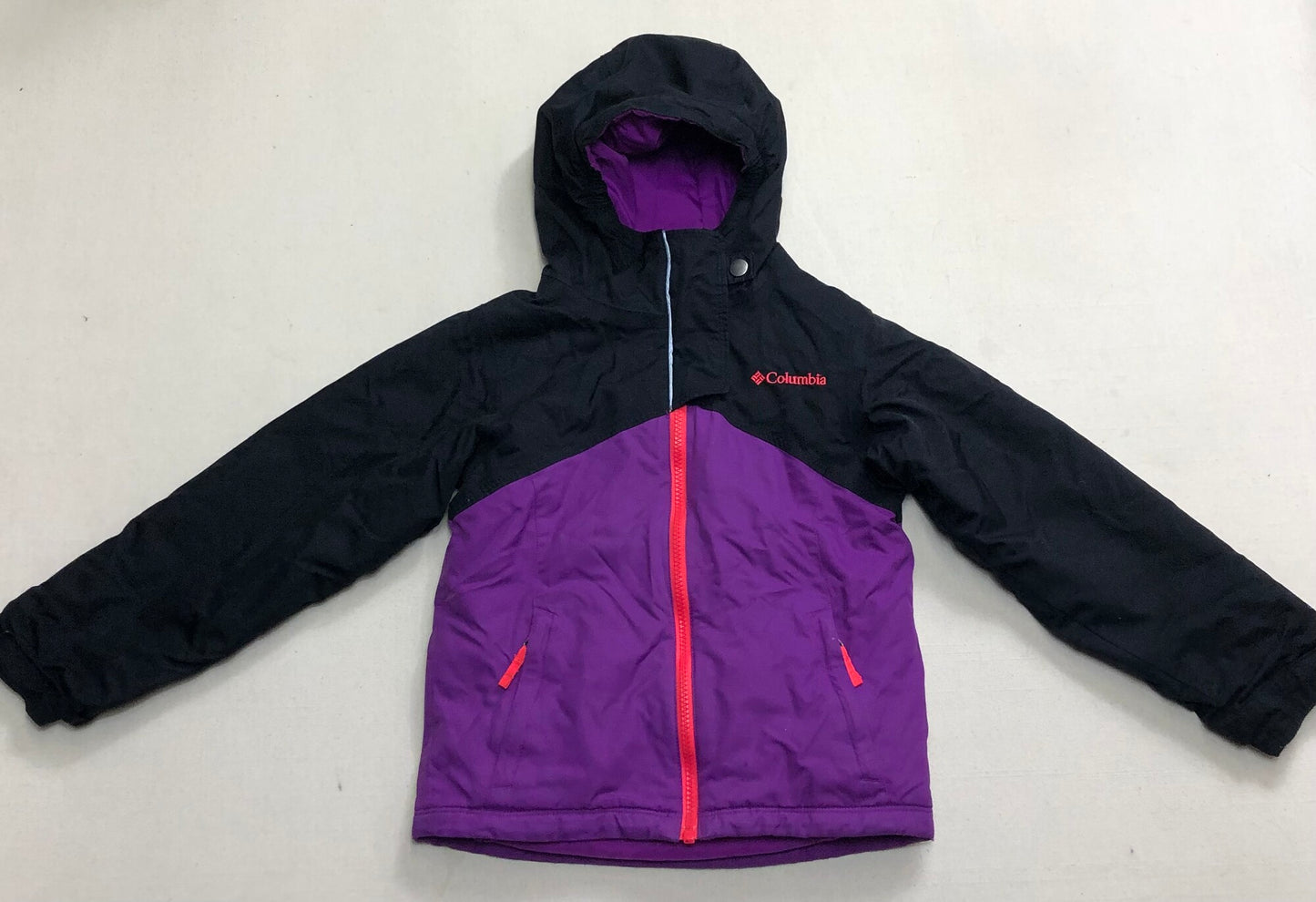 Purple  Columbia Ski Jacket, 6-7Y