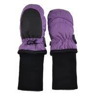Purple  Snowstoppers Nylon Mitten, Age 6-18M