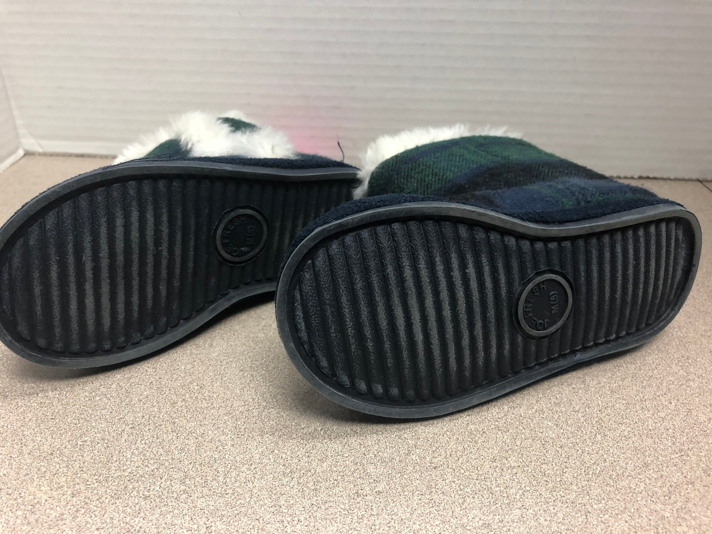 Plaid  Joe Fresh Fleece Boots, 8T