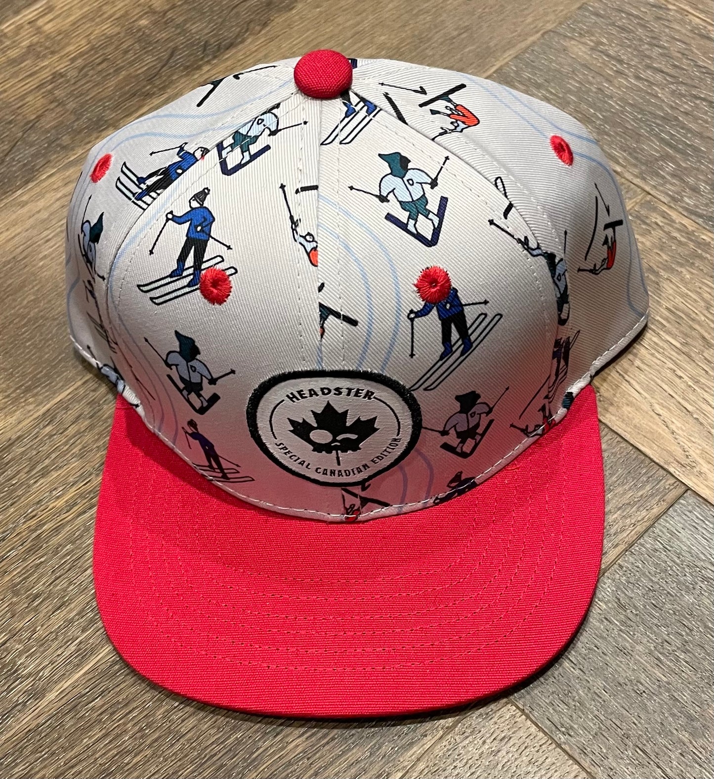 Ski  Headster Baseball Cap, 2-7Y