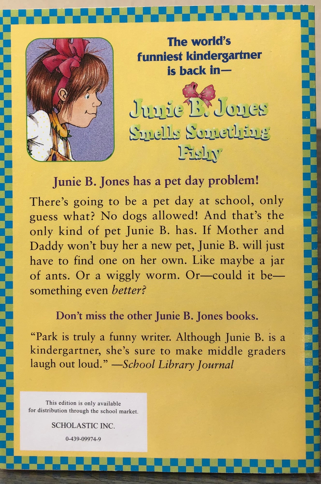 Multi  Junie B Jones Smells Som, Series