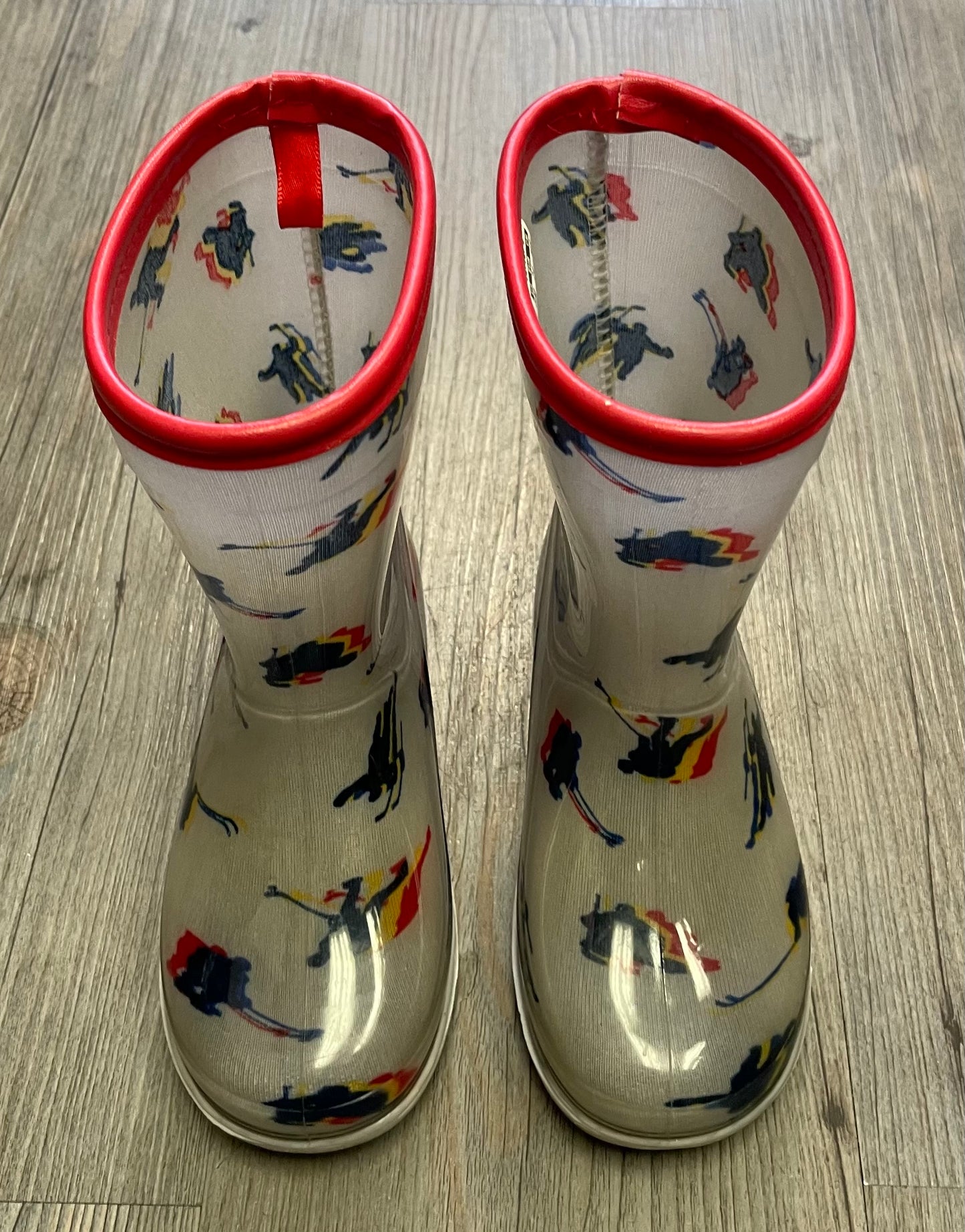 Multi  Carters Rain Boots, 8T