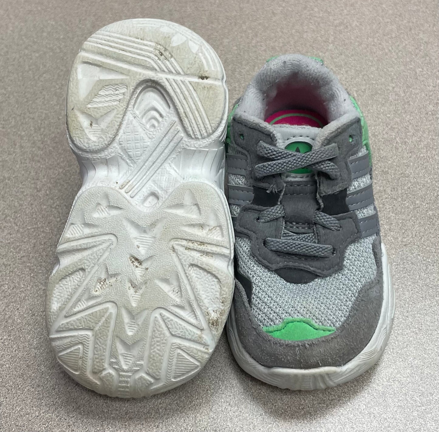 Grey  Adidas Shoes, 5T