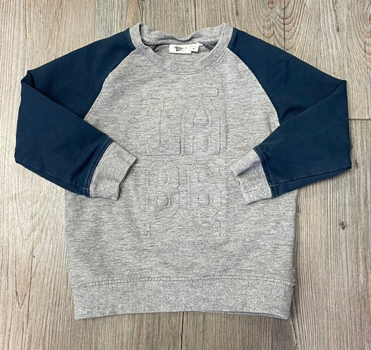 Grey  Name It Sweatshirt, 1-1.5Y