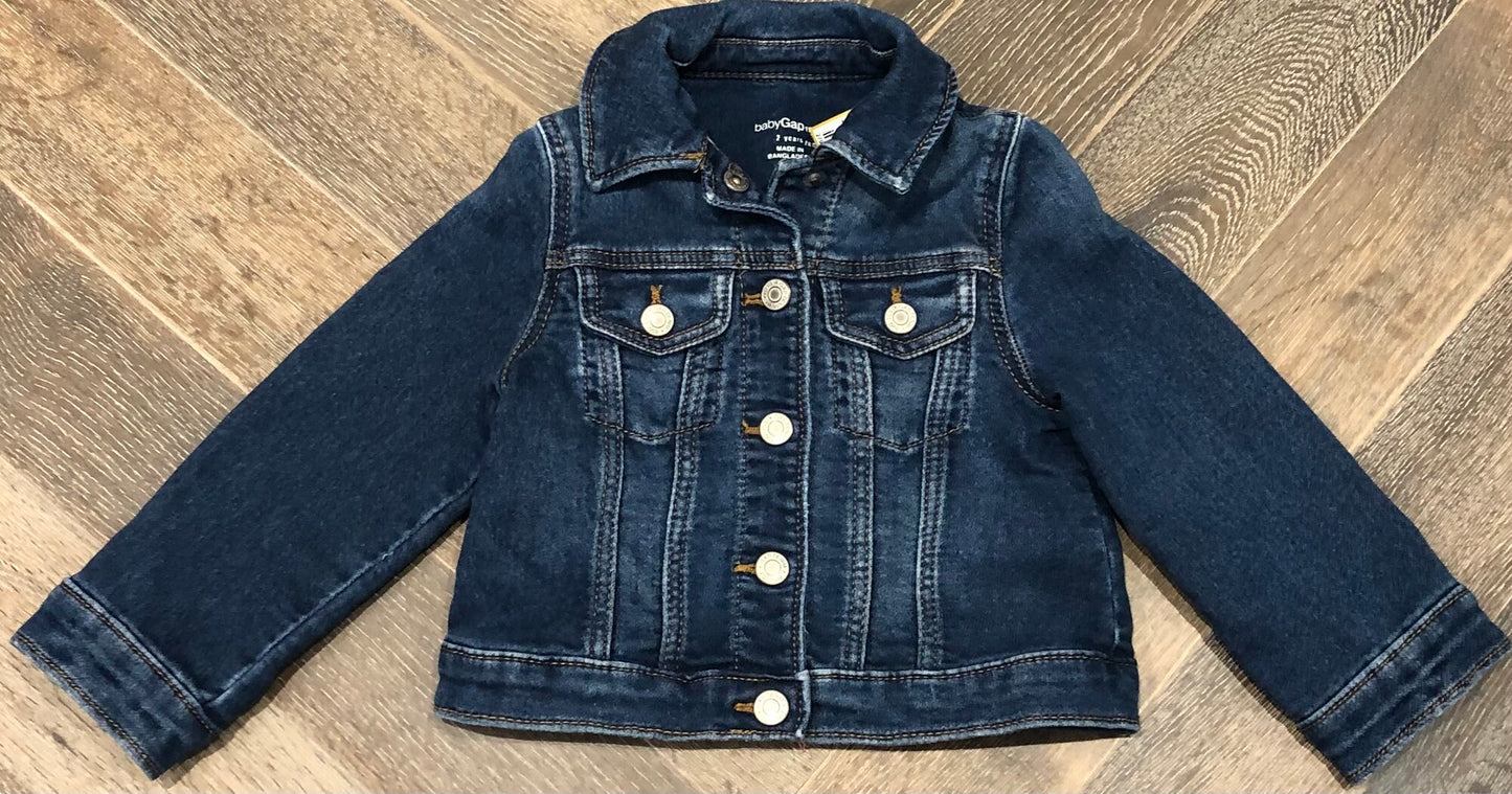 Blue  Gap Soft Denim Jacket, 2Y