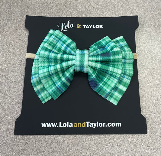 Green  Lola And Taylor Headband, One Size