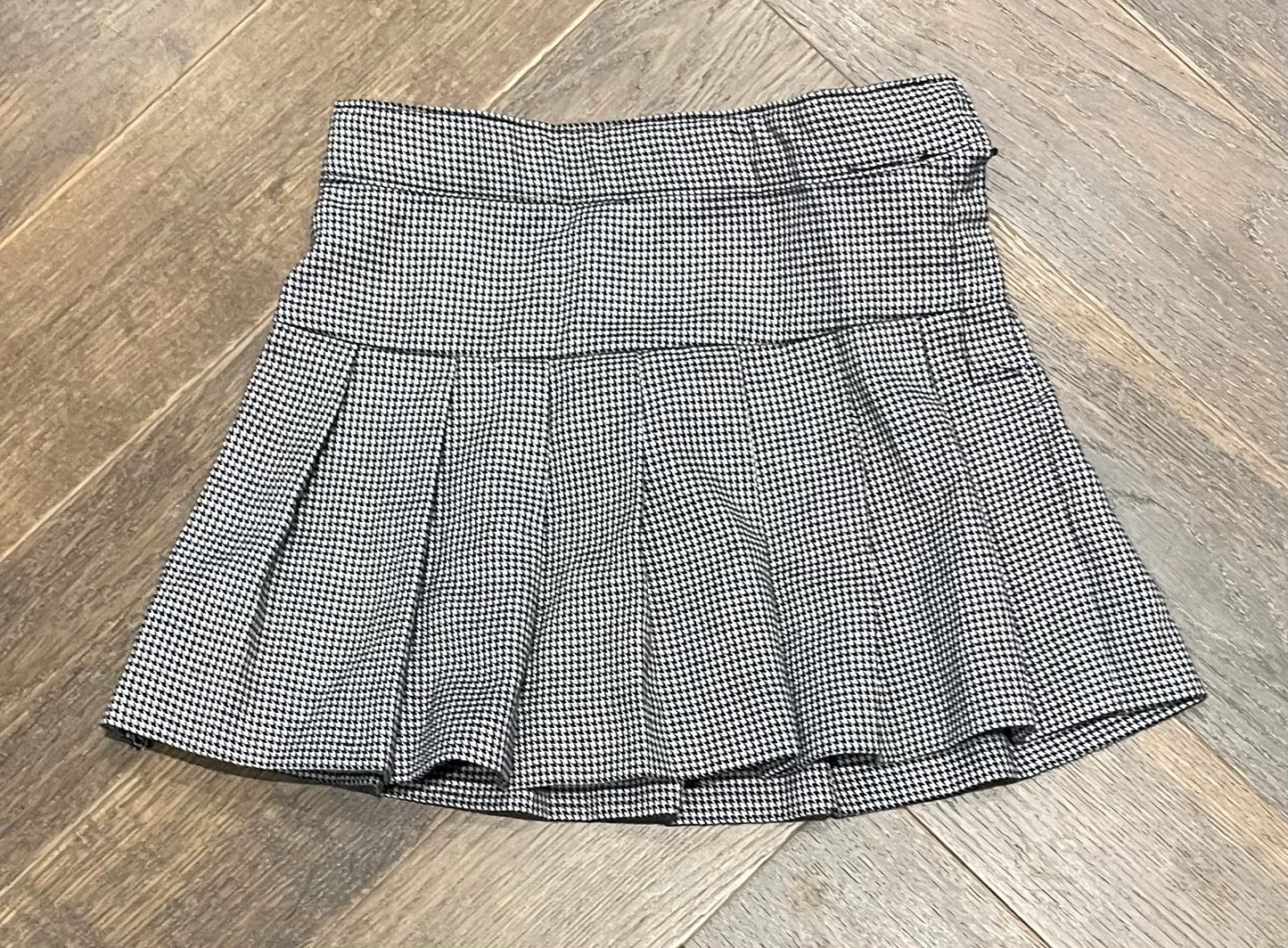 Black/gr  H&M Pleated Skirt Set, 18-24M