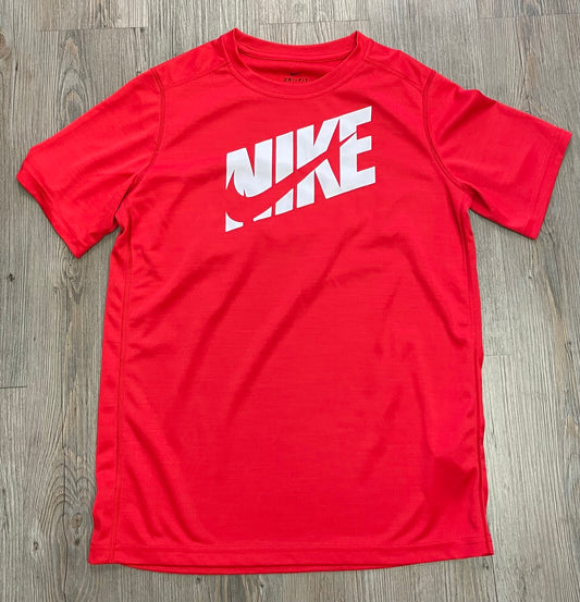 Red  Nike Dri-Fit Tee, 14Y