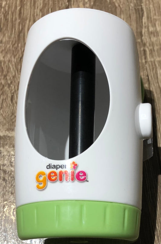White/li  Genie Pail Bag Dispenser, None