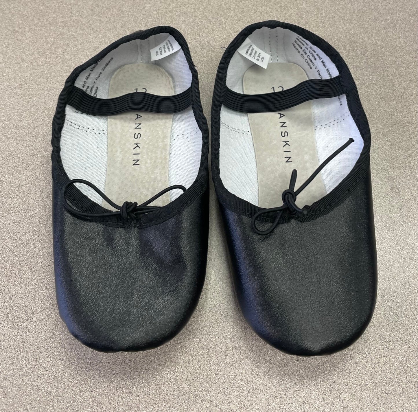 Black  Danskin Ballet Shoes, 12Y
