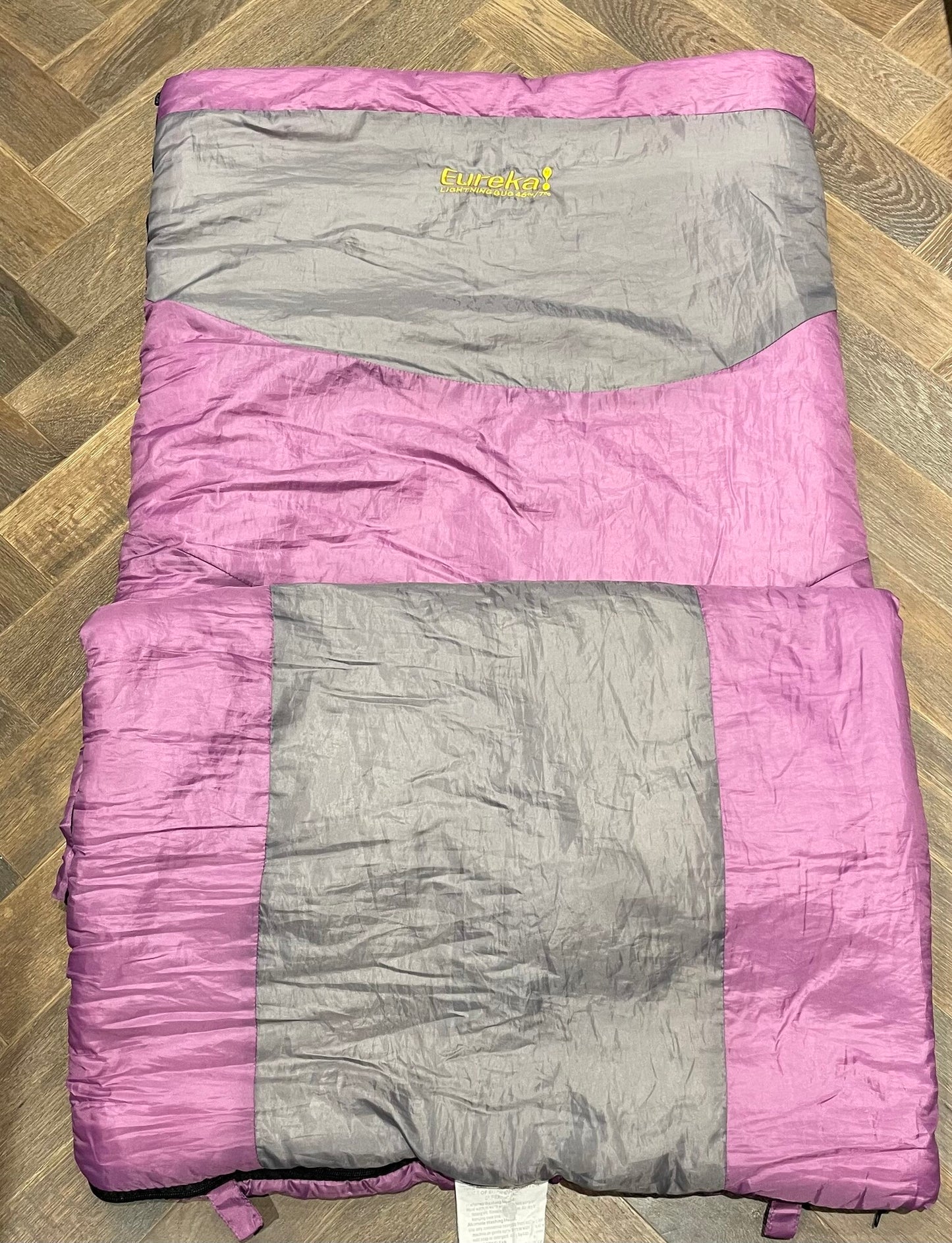 Purple  Eureka Sleeping Bag, Pre-owned