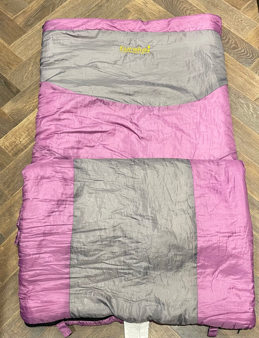 Purple  Eureka Sleeping Bag, Pre-owned