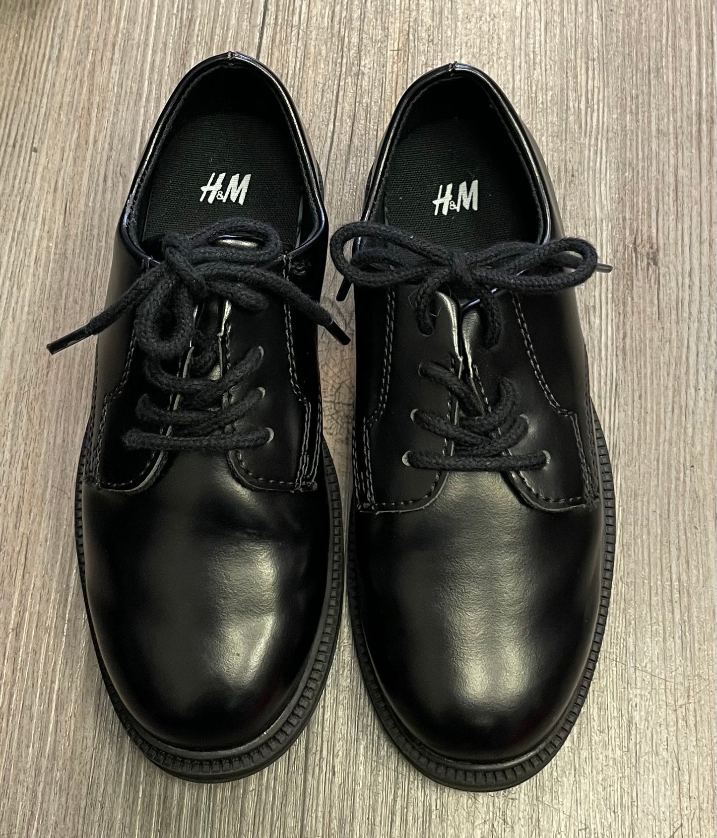 Black  H&M Dress Shoes, 11Y