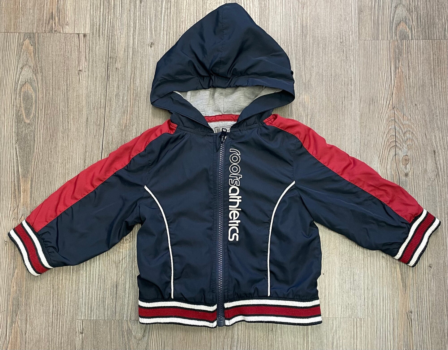 Navy  Roots 73 Lined Jacket, 18-24M