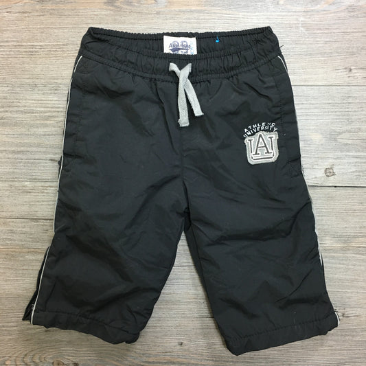 Black  CP Lined Pants, 6-9M