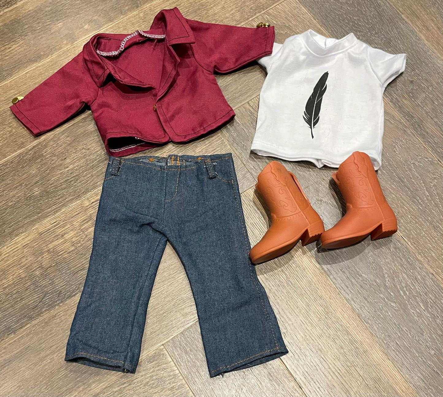 Multi  Doll Clothing Set, 18 Inch