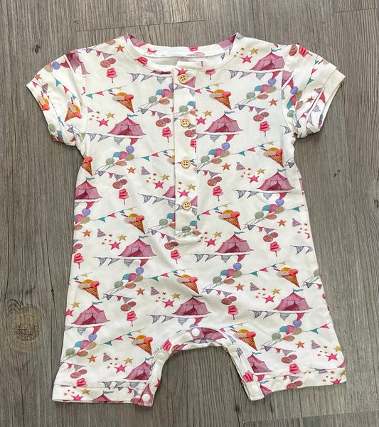 Carnival  Tickety- Boo Romper, 6-9M