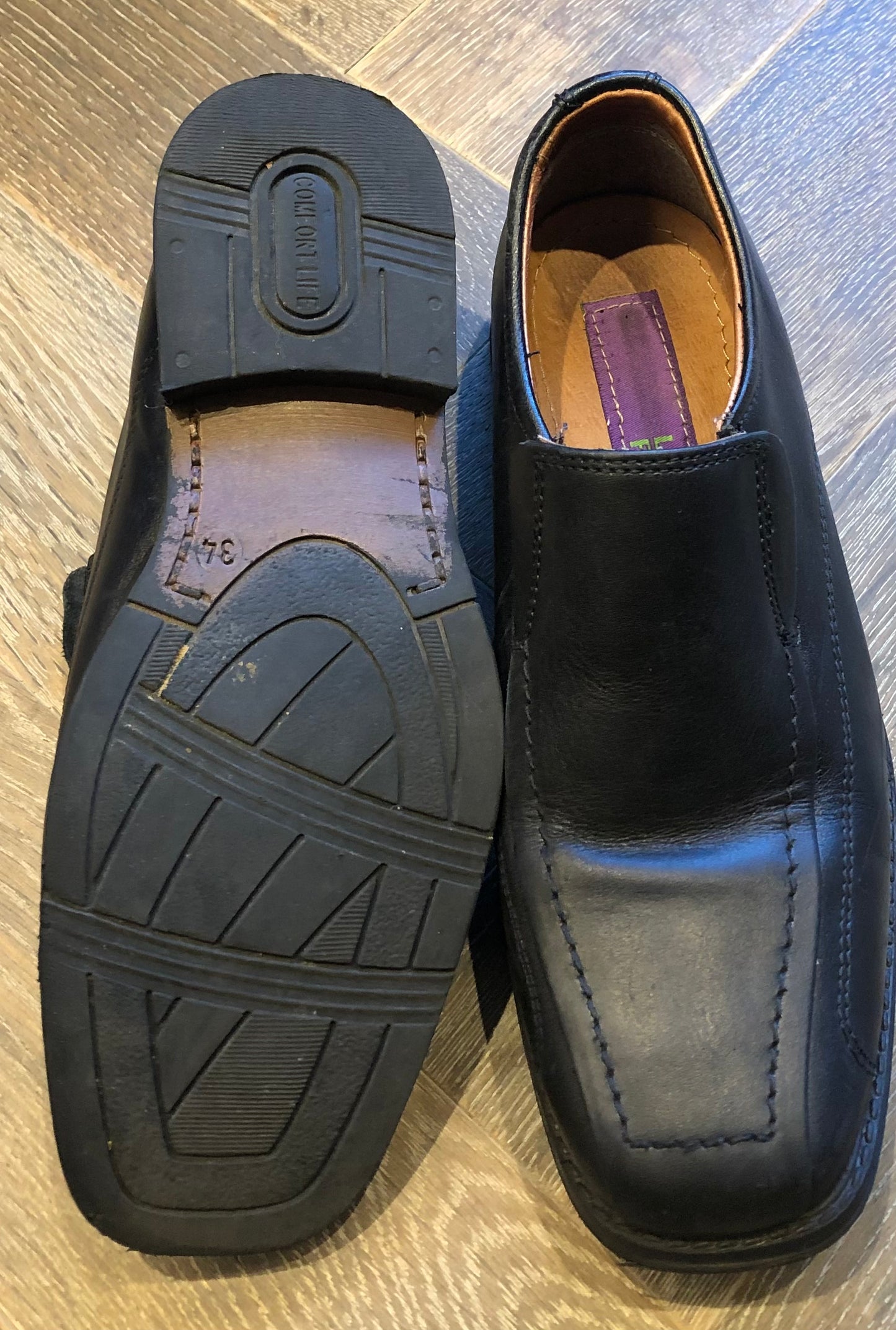 Black  Left & Right Shoes, 2Y
