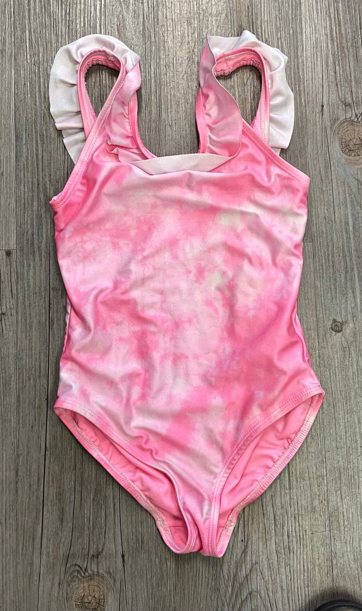 Pink  Baby Gap Bathing Suit, 6-7Y
