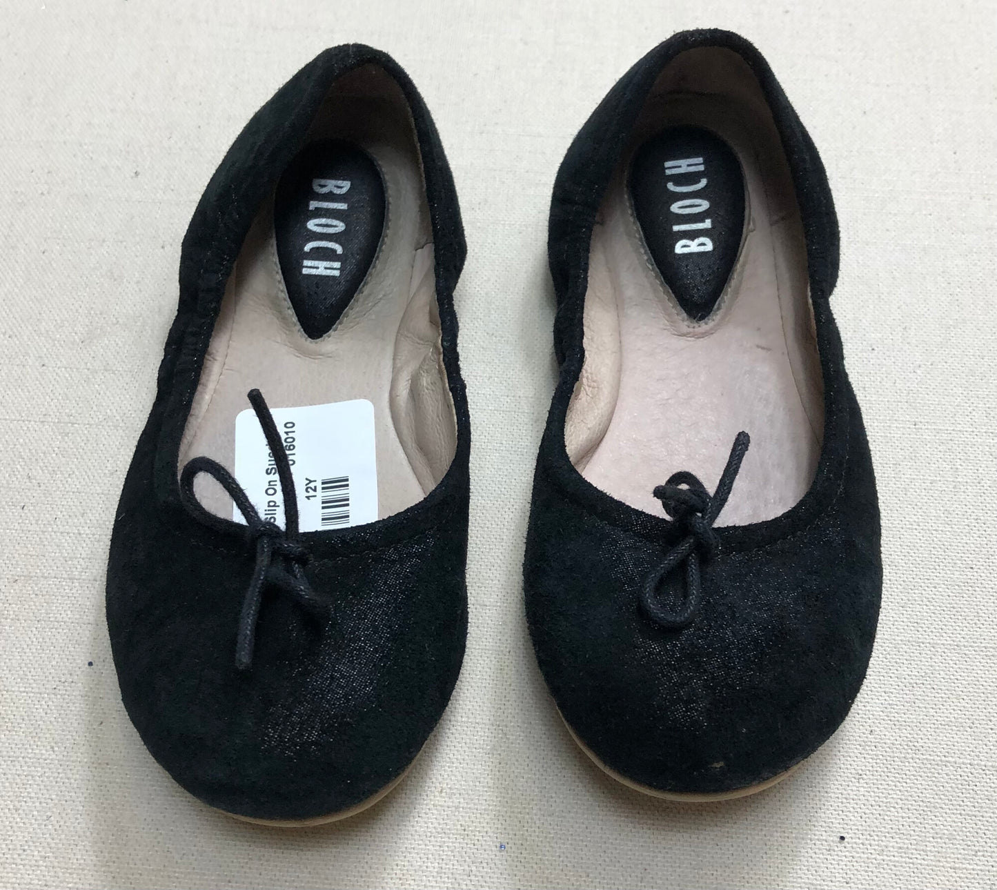 Black  Bloch Slip On Suede, 12Y