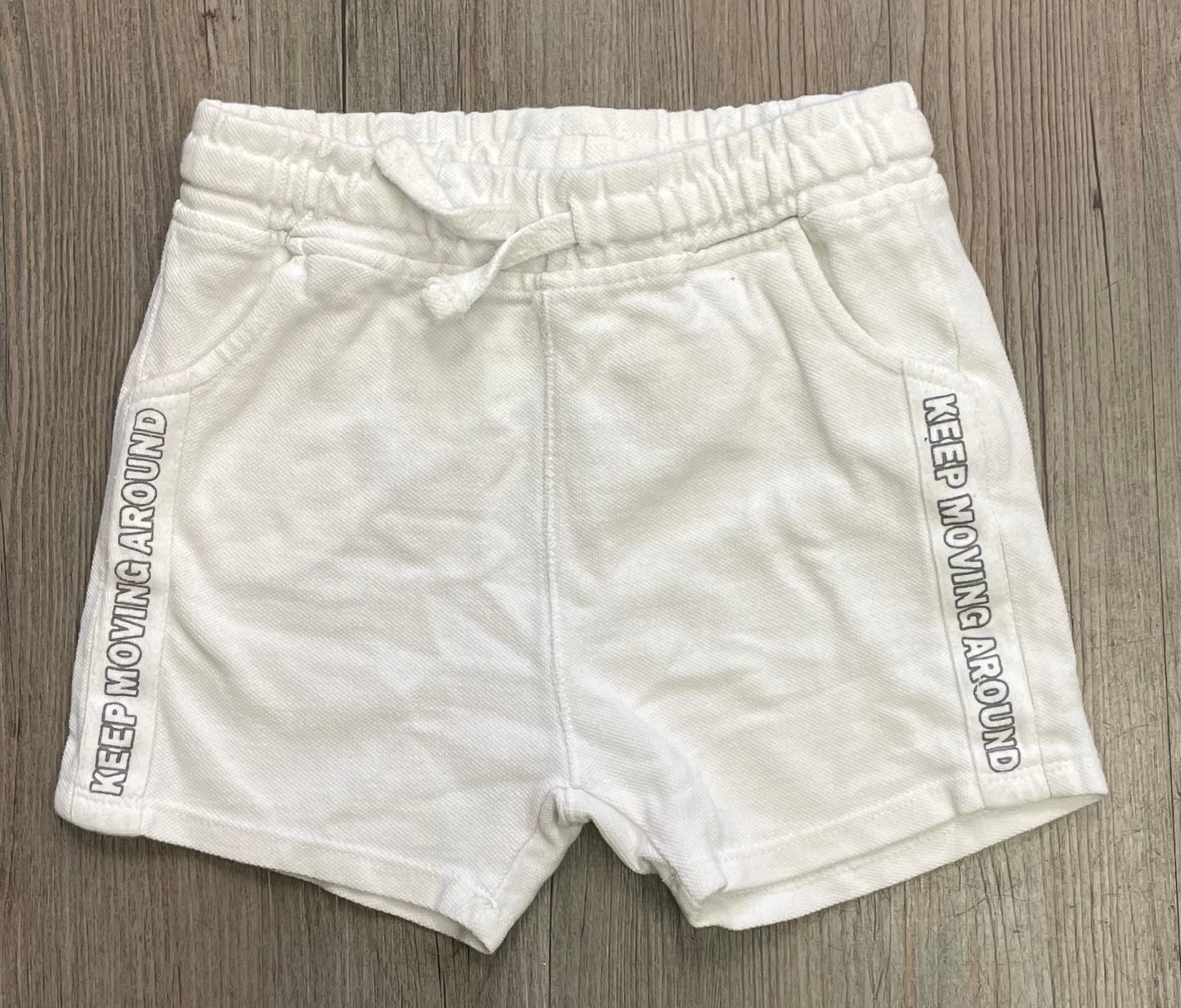 White  Zara Shorts, 4-5Y