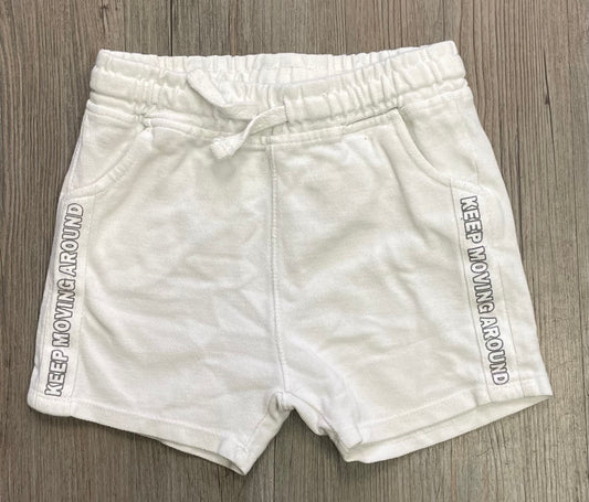 White  Zara Shorts, 4-5Y