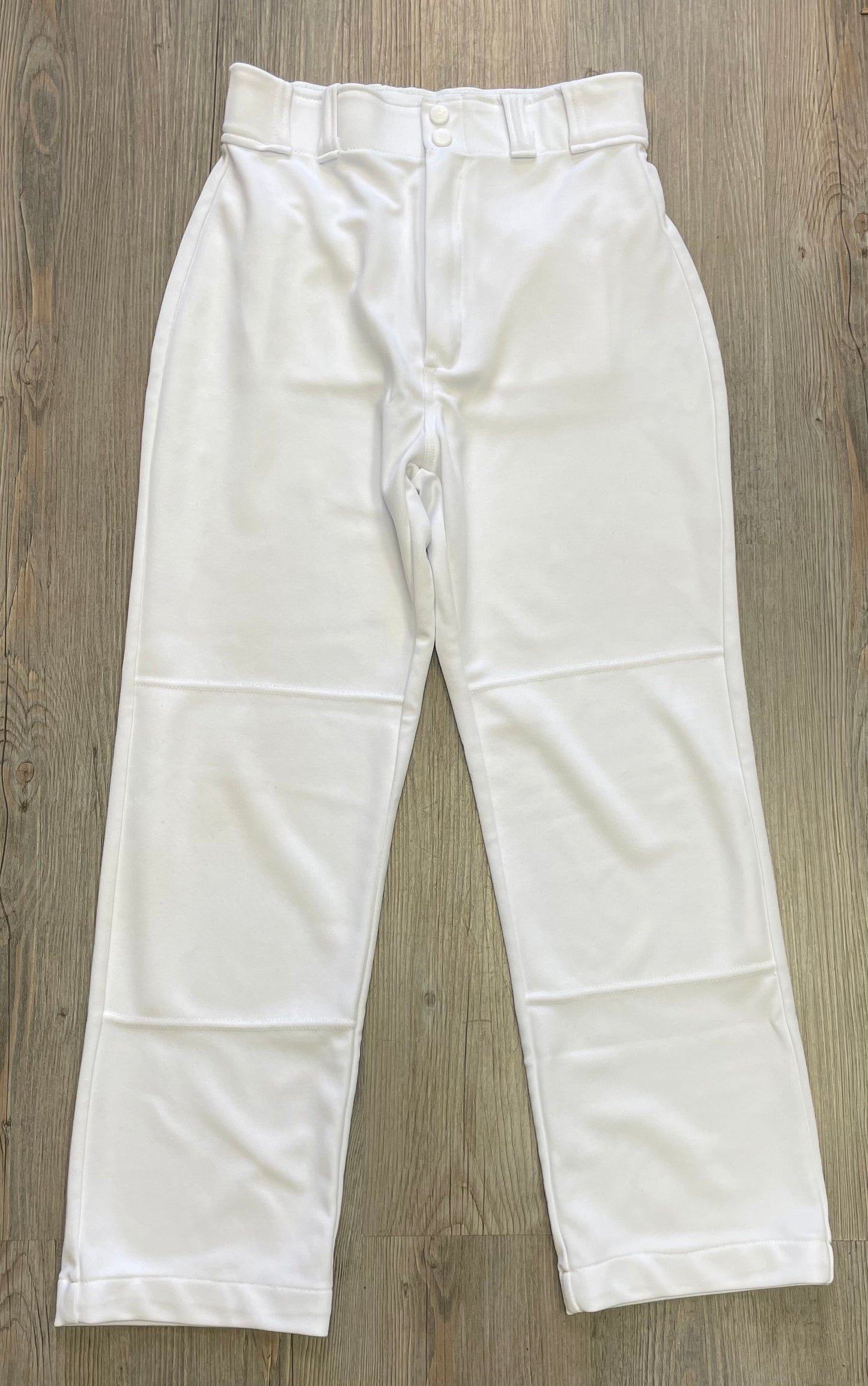 White  Rawlings Baseball Pants, Youth
