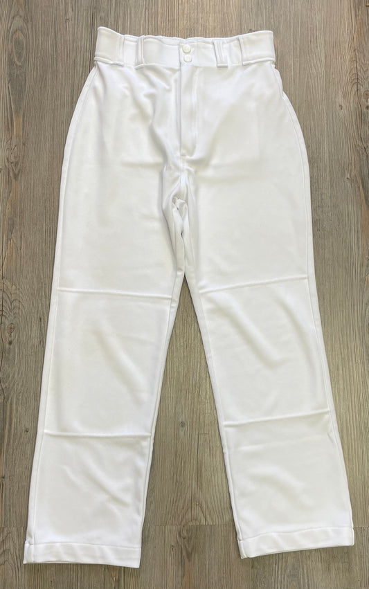 White  Rawlings Baseball Pants, Youth